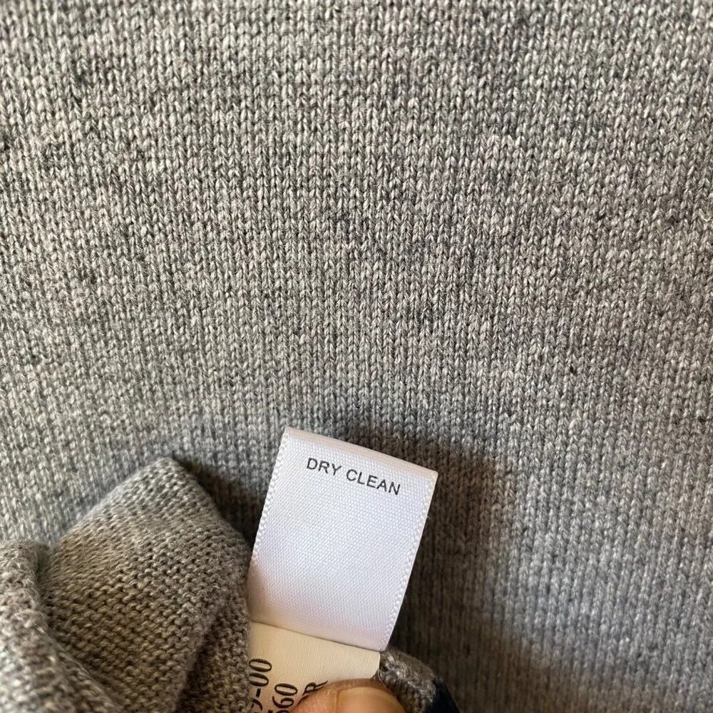 Banana Republic Men L Argyle Silk Cashmere Sweater Academia‎ Preppy Old Money